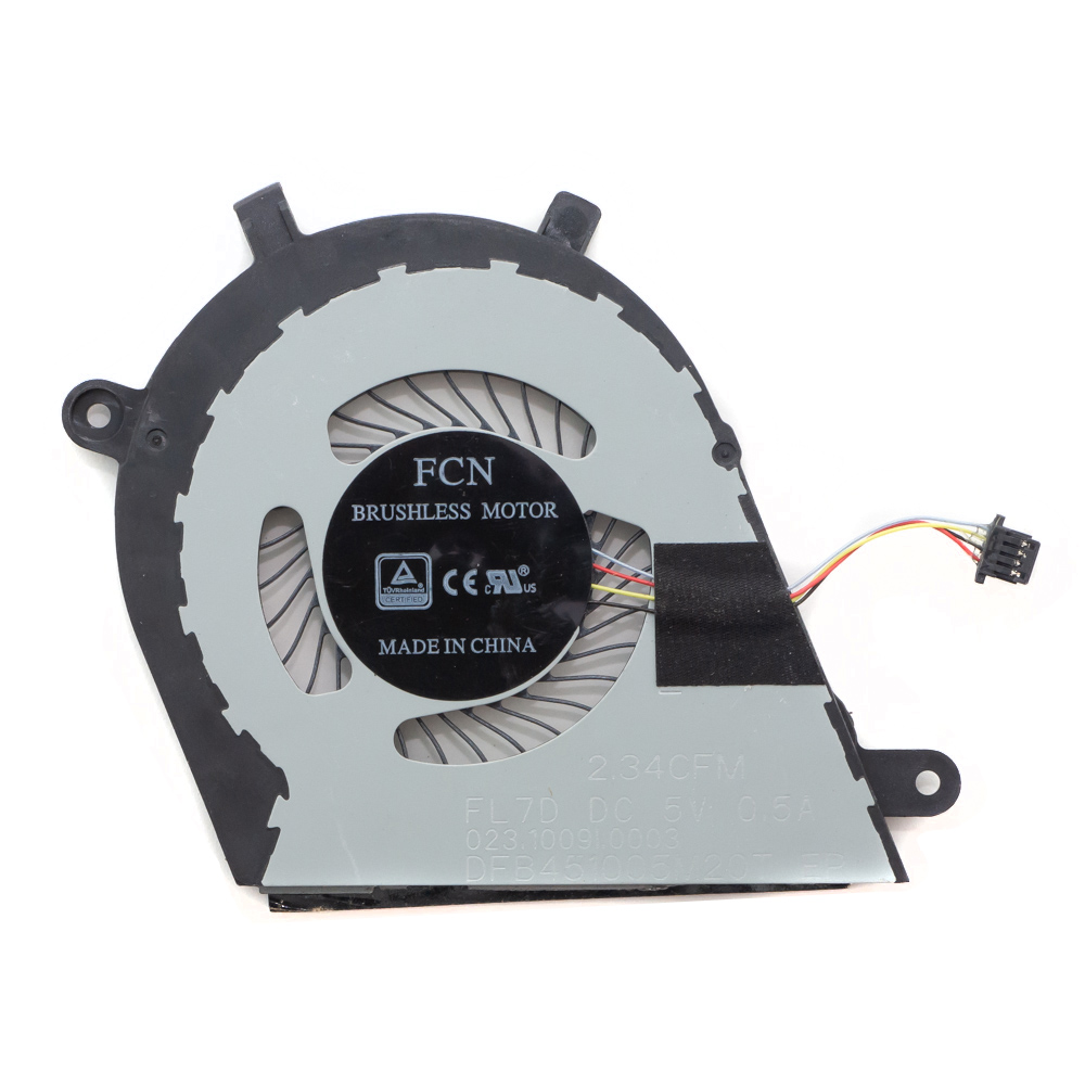 Вентилятор для ноутбука Dell Inspiron 13 7370 (4 pin)